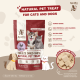 อกไก่ ฟรีซดราย 40g. ขนมแมว ขนมสุนัข Freeze Dried ผลิตจากเนื้อสัตว์แท้ 100% by Apollo Pet Food