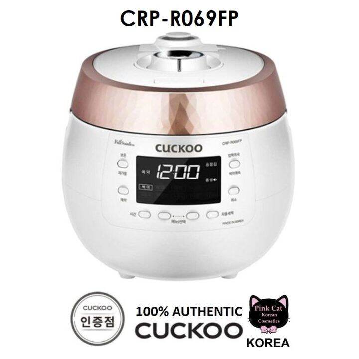 Made in Korea CUCKOO Electric Pressure Rice Cooker CRPR069FP Warmer (6 Cups) Lazada PH