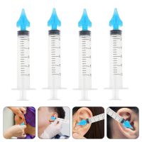 Ear Syringe Wax Irrigation Tool Bulb Cleaning Cleaner Removal Remover Pick Flushing Earwax Irrigator Lavage Washer Kits Clear