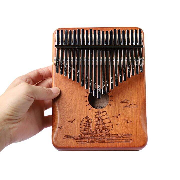 kalimba-21คีย์เปียโนนิ้วหัวแม่มือคุณภาพสูงไม้-mmira-โอคาริน่า17คีย์แบบพกพาได้ฮาร์ปคาลิมบาพร้อมอุปกรณ์เสริม