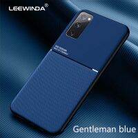 LEEWINDAสำหรับSamsung Galaxy S20 FEเคสโทรศัพท์,Luxuryรถแม่เหล็กTwill Ultra Thinกันกระแทกฝาหลัง