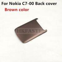 HKFASTEL C7 C7-00ฝาหลังสำหรับ Nokia C7 00 C7-00คุณภาพสูงกรอบหลังมือถือใหม่ฝาปิดครอบแบตเตอรี่