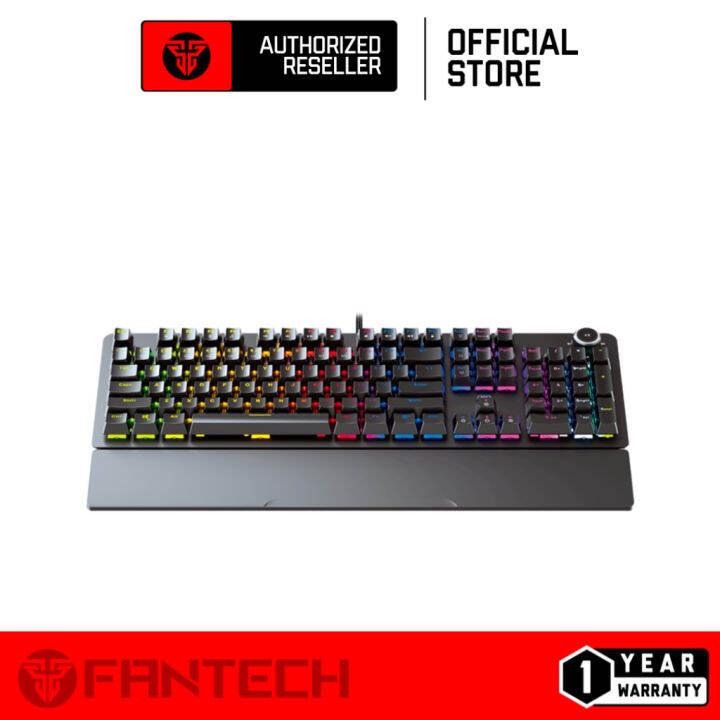 HOT★FANTECH MK853 Wired Mechanical Keyboard Black, White, Pink Colors ...