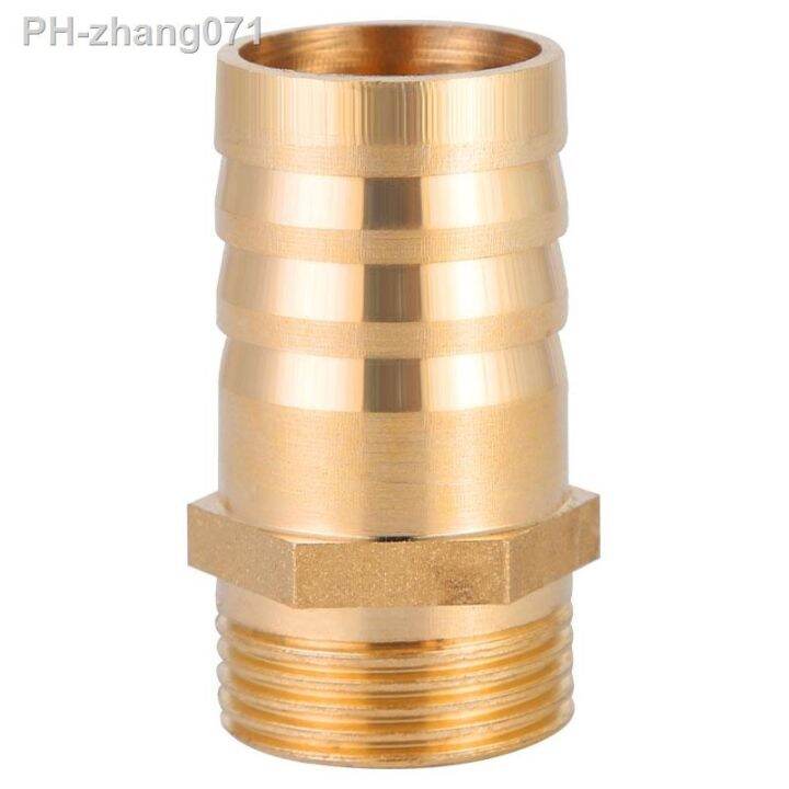 1pcs-male-thread-pagoda-jiont-bsp-1-2-3-4-1-1-2-1-5-2-green-head-brass-pipe-fitting-connector-accessorie-straight-head-6-50mm