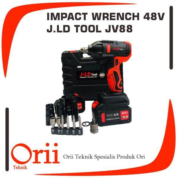 CORDLESS IMPACT WRENCH JLD BRUSHLESS 48V JV88 Lazada Indonesia