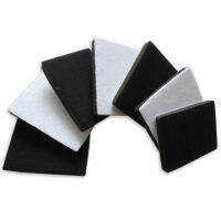 75*100มม. Hook &amp; Loop Rectangle Soft Sponge Interface Pad สำหรับ Sander Backing Pad