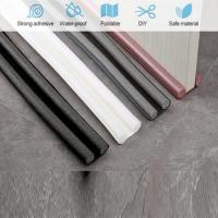 4 Colors Flexible Door Bottom Sealing Strips Soundproof Noise Reduction Under door Draft Stopper Dust Proof Window Weather Strip