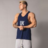 287303G เสื้อกล้ามผู้ชาย Men Sleeveless Singlet Cotton Top M-3XL