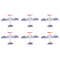 6X Elastic Rubber Band Powered DIY Foam Plane Model Kit Aircraft Educational Toy