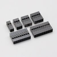 100pcs Dupont Connector 4 6 8 10 12 14 16 18 20 pin Dual row 2x3 pin 2.54mm Dupont Plastic Shell  Jumper Wire Cable Housing