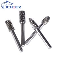 【Chat-support】 MULTI DEAL UCHEER 1เซ็ต/ 8ชิ้นเหล็กความเร็วสูงโรตารี่ไฟล์ Bur เครื่องมือบด Burs เจาะ Bits สำหรับเครื่องบดอุปกรณ์เสริมเครื่องมือไฟฟ้า