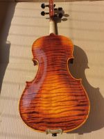 Stradivari Vionlino เครื่องดนตรีมืออาชีพพร้อม3/4แข็ง4/4ไวโอลินที่ทำด้วยมือเมเปิ้ล1/2 1/4เปลวไฟสูง