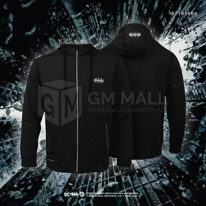BATMAN DC Exclusive Sport Black Zip Jacket - UNISEX Casual Long Gym Jogging  Running Sleeve Jacket Sports Hooded Tops [BT1921BK] | Lazada