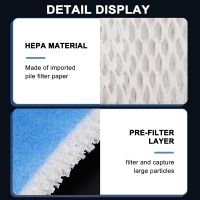 6 Pack Replacement Humidifier Filter Fit for Honeywell HFT600 HEV615 HEV615B HEV615W HEV620 HEV620B HEV620W HEV-615