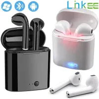 Mini Wireless Bluetooth Earphone, Stereo Earbud Headset With Charging Box Mic For All Smart Phone