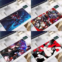 Persona 5 Royal Mousepad แผ่นรองเมาส์เกมคอนโซล Mausepad แผ่นรองเมาส์ขนาดใหญ่ Xl แผ่นรองเมาส์ แป้นพิมพ์คอมพิวเตอร์ สำนักงานอุปกรณ์ต่อพ่วง Mausepad