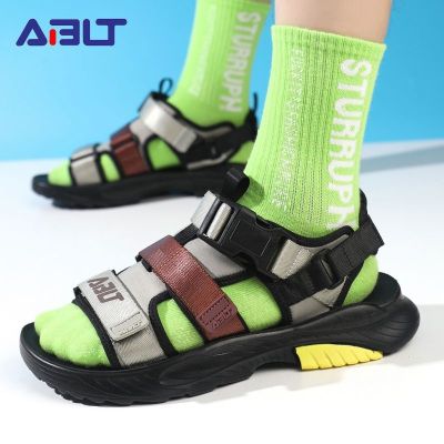ATHLETICS authentic young people trendy brand mens sandals outdoor beach shoes breathable slippers