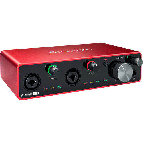 Focusrite Scarlett 4i4 (3rd Gen) *ของแท้รับประกัน 1ปี* 4x4 USBC Audio