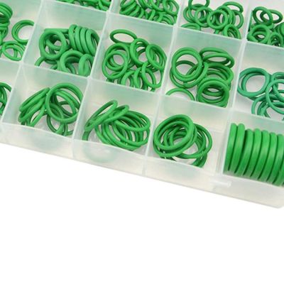 [COD] manufacturers supply 270 sets of O-rings nitrile rubber sealing rings green non-slip and high temperature resistant gaskets