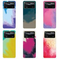 Xiaomi POCO M4 Pro 4กรัมกรณี Soft TPU สีน้ำไล่โทนสีกลับปกโทรศัพท์ Xiaomi POCO M4Pro 4กรัมกรณีซิลิโคน