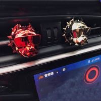 Car Perfume Clip 1 Set Pleasant Bulldog Shape Portable Car Conditioning Vent Outlet Perfume for Vehicle