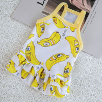 Cute Fruit Pattern Pet Clothes Doggie Dress Dog Fancy Dress Clothes For Small Dogs Dress For Dogs York Dog Clothes Dog Dresses