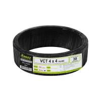 สายไฟ VCT RANZZ 4x4 ตร.มม. 30 ม. สีดำELECTRIC WIRE VCT RANZZ 4X4 SQ.MM 30M BLACK **คุ้มที่สุดแล้วจ้า**