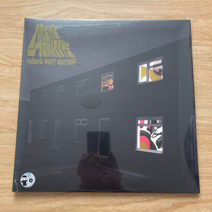 แผ่นเสียง Arctic Monkeys Favourite Worst Nightmare Vinyl, LP, Album, Reissue ,EU แผ่นเสียงมือ