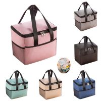 Woodrowo I.j Shop  School Students Insulated Bag Lunch Box Handbag Lunch Bag Aluminum Foil Thickened Waterproof Lunch Box Bag Lunch