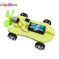 ShଲToy*DIY Wind Power Car Assembly Model Kit Kids Physical Science Experiments Toy