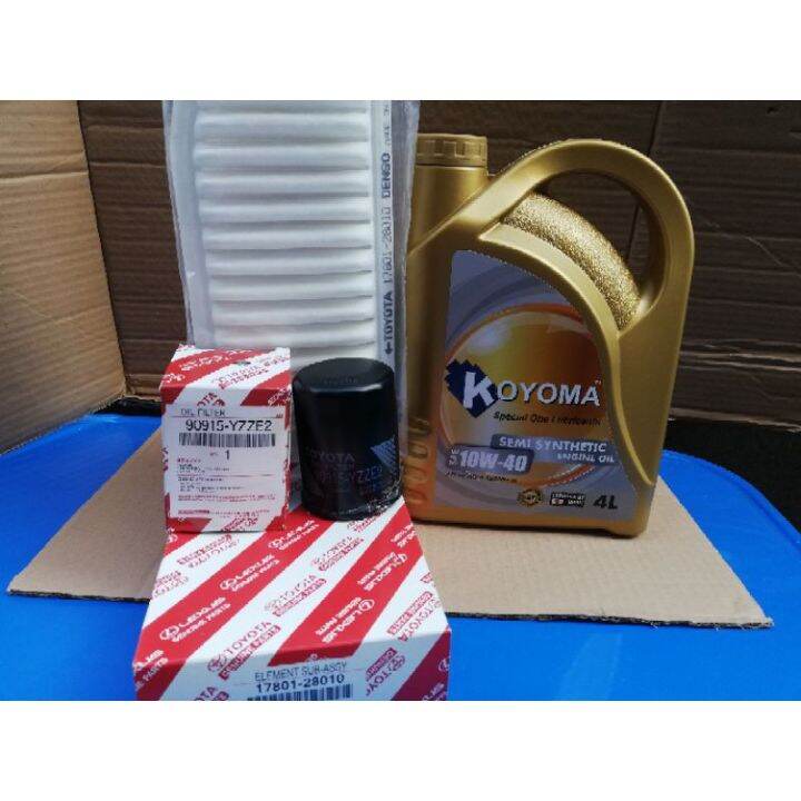 TOYOTA ESTIMA ACR30, ALPHARD 2.4 ANH10, RAV 4 ACA21 OIL FILTER + AIR ...