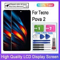 ZZOOI Original For Tecno Pova 2 LE7 LCD Display Touch Screen Digitizer Replacement