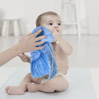 5pcslot 6 Layers Cotton Soft Baby Towels 28*28cm Baby Handkerchief Bathing Feeding Face Washcloth Wipe Burp Cloths