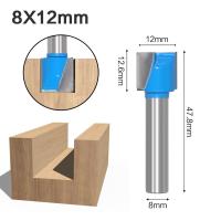 เครื่องทำงานตัดแต่งไม้ดอกสว่าน10-32มม. สำหรับเครื่องมืองานไม้เครื่องกัด CNC คาร์ไบด์แข็งส่วนท้ายแกะสลักด้านล่างทำความสะอาด8มม.