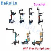 BaRuiLe 5pcs Wifi เสาอากาศสัญญาณ Flex Cable Ribbon สําหรับ iPhone 11 12 Pro Max 13Mini XS Max XR Wi-Fi Net Wlan Work Connector Parts