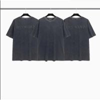 Mens and Womens Shirts New Letter Embroidery Casual Short Sleeve Crew Neck T-shirt