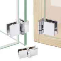 2PcsSets Non-perforated Glass Hinge Zinc Alloy Glass Door Hinge Glass Hinge Wine Cabinet Hinge Glass Door Hinge