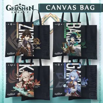 Genshin Impact Diluc Ragnvindr Official Shoulder Bags Handbag Messenger Bag  Gift