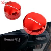 Flash Deals Motorcycle Aluminum Cylinder Front &amp; Rear Fuel Brake Fluid Reservoir Cover Tank Cap For Benelli Leoncino 500 BJ500