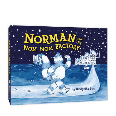 Norman and the NOM factory aliens are picky about food, accept and bravely welcome the change of English original picture book