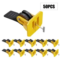 【CW】 50pcs Plastic Tile leveler Level Wedges Spacers For Flooring Wall Spacer Leveling System Leveler Locator