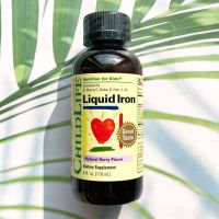 อาหารเสริม ธาตุเหล็ก ชนิดน้ำ รสเบอร์รี่ธรรมชาติ Liquid Iron for Kids, Natural Berry Flavor 118ml (ChildLife®)