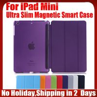 Smart Cover For iPad Mini 1 2 3 4 5 6 7.9 inch Ultra Slim PU Leather Case PC translucent back case for Apple ipad mini 5 4 3 2