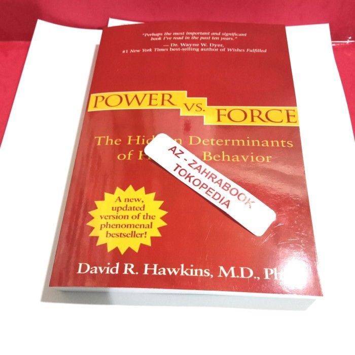 Book Power Vs Force David R Hawkins Lazada Ph 6838