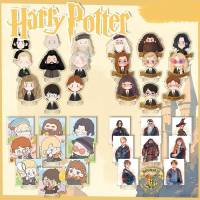 โมเดลฟิกเกอร์อะคริลิค รูปการ์ตูน Harry Potter ขนาดเล็ก เหมาะกับของขวัญ สําหรับตกแต่งบ้าน จํานวน 9 ชิ้น