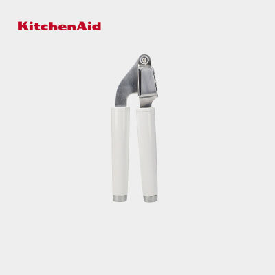 KitchenAid Stainless Steel Garlic Press - Onyx Black/ White ที่บดกระเทียม