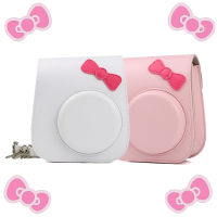 เคสกระเป๋าหนัง PU ลายคิตตี้น่ารัก,สำหรับกล้อง Fuji Instax Mini 8 9 11