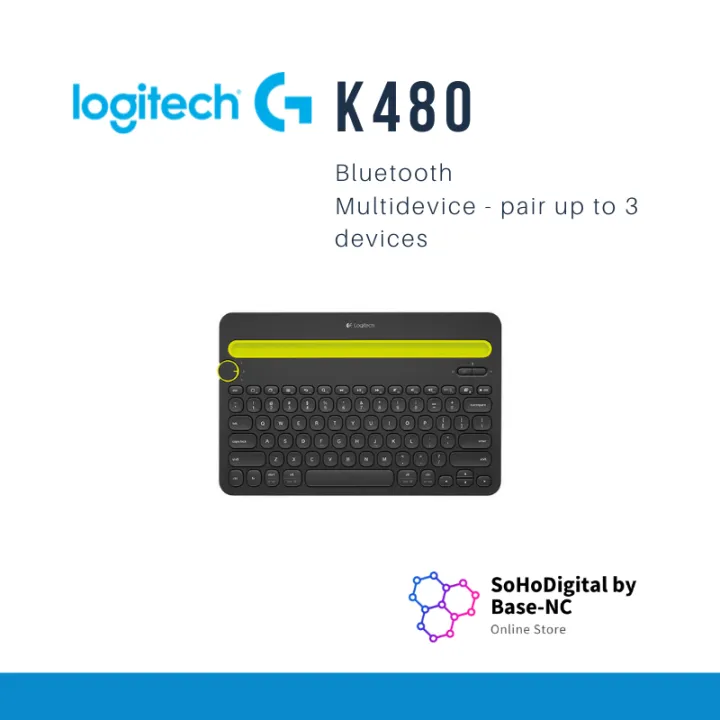 Logitech K480 Bluetooth MultiDevice Keyboard Black Lazada PH