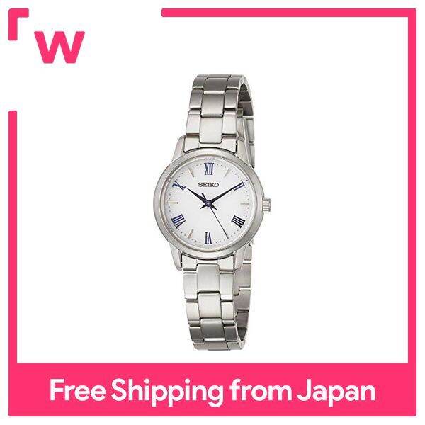 [Seiko Watch] Wrist Watch Seiko Selection Solar White Dial Roman Number