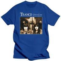 ?เสื้อยืด2023 CHRIS AND COSEY-Trance Post-เสื้อยืดสีลายดอกไม้ Cosey Fanni Tutti